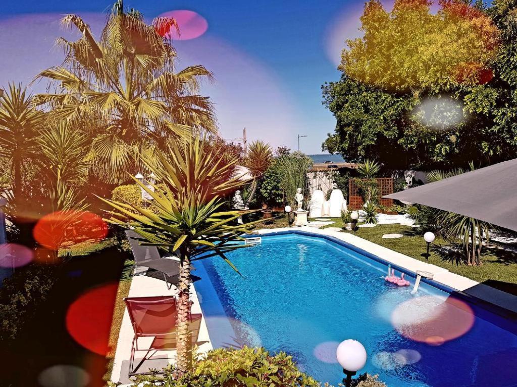 Suite-Junior -Villa Helene - Montpellier Sud - Aeroport- Piscine Privee-2Mn Des Plages Pérols Dış mekan fotoğraf
