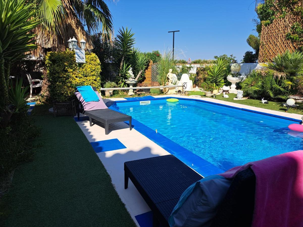 Suite-Junior -Villa Helene - Montpellier Sud - Aeroport- Piscine Privee-2Mn Des Plages Pérols Dış mekan fotoğraf