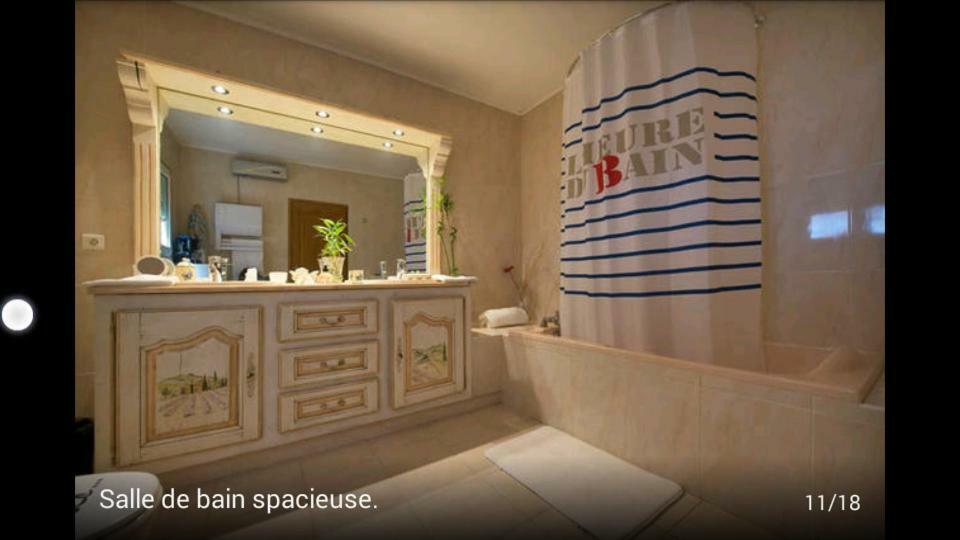 Suite-Junior -Villa Helene - Montpellier Sud - Aeroport- Piscine Privee-2Mn Des Plages Pérols Dış mekan fotoğraf