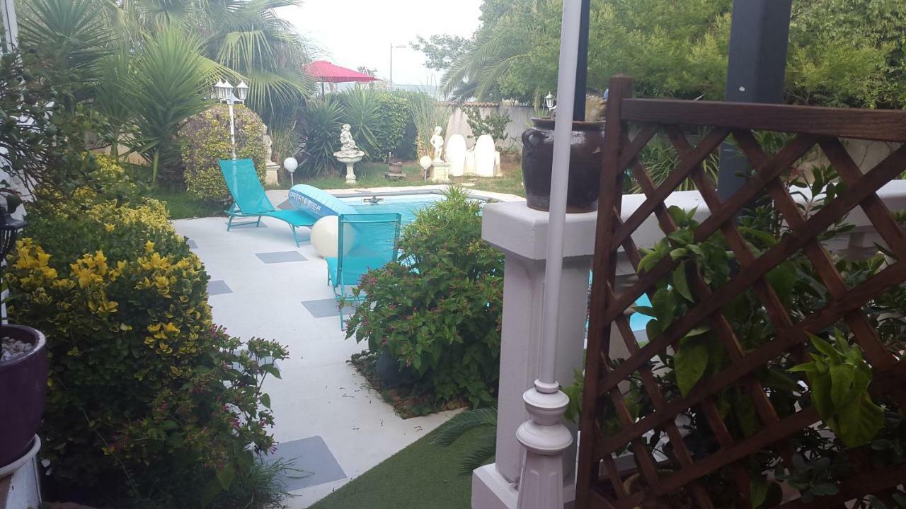 Suite-Junior -Villa Helene - Montpellier Sud - Aeroport- Piscine Privee-2Mn Des Plages Pérols Dış mekan fotoğraf